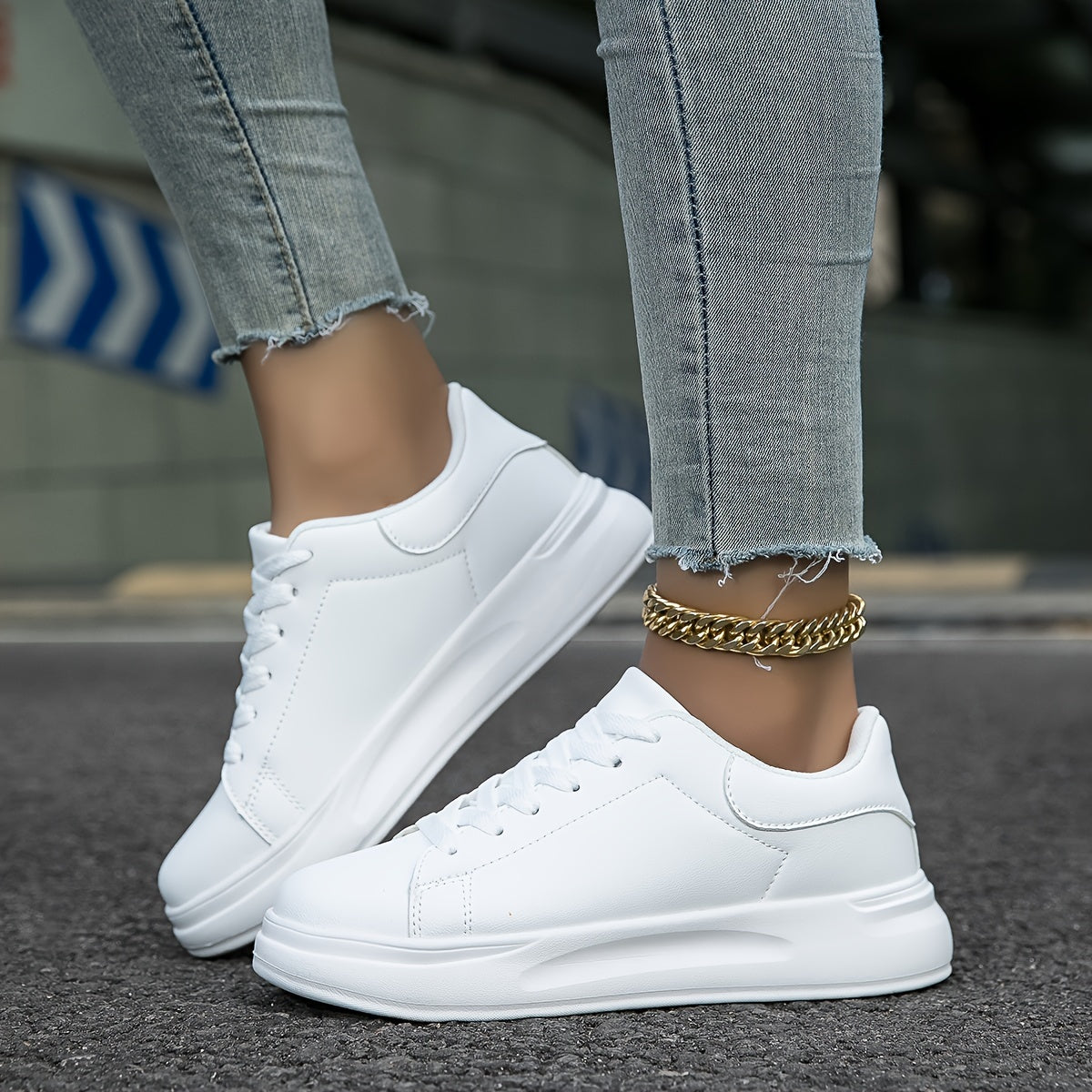 PU Leren Sneakers voor Vrouwen