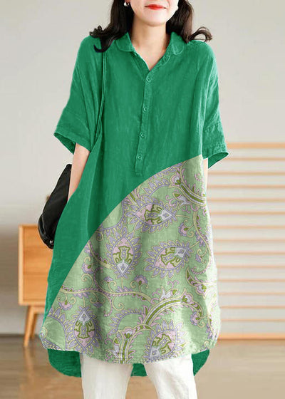 Linnen Shirtjurk voor Dames