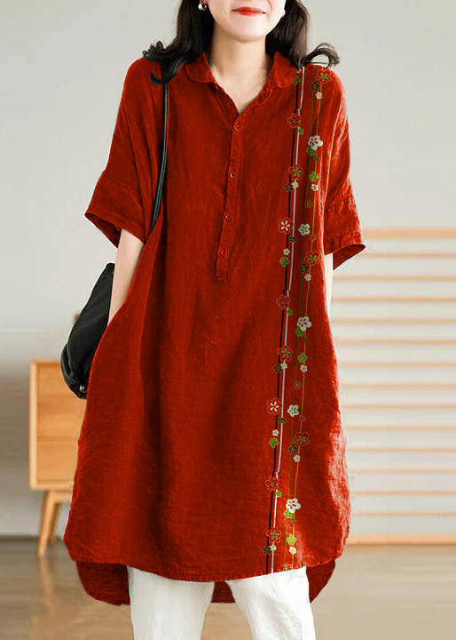 Linnen Shirtjurk voor Dames