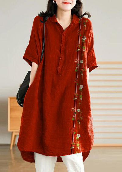 Linnen Shirtjurk voor Dames