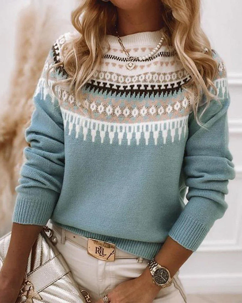 Cashmere-Blend Trui voor Dames
