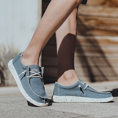 Ademende Canvas Sneakers voor Mannen