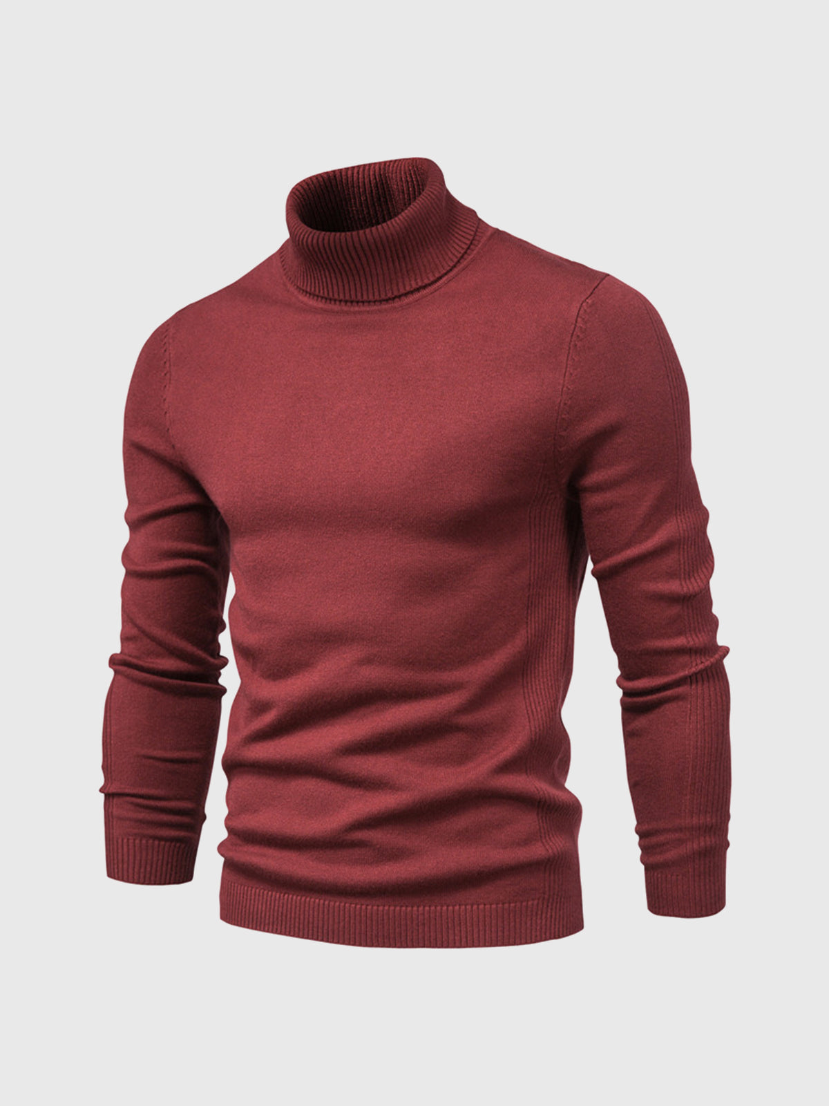 Wollen Rollkragenpullover für Herren