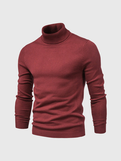 Wollen Rollkragenpullover für Herren