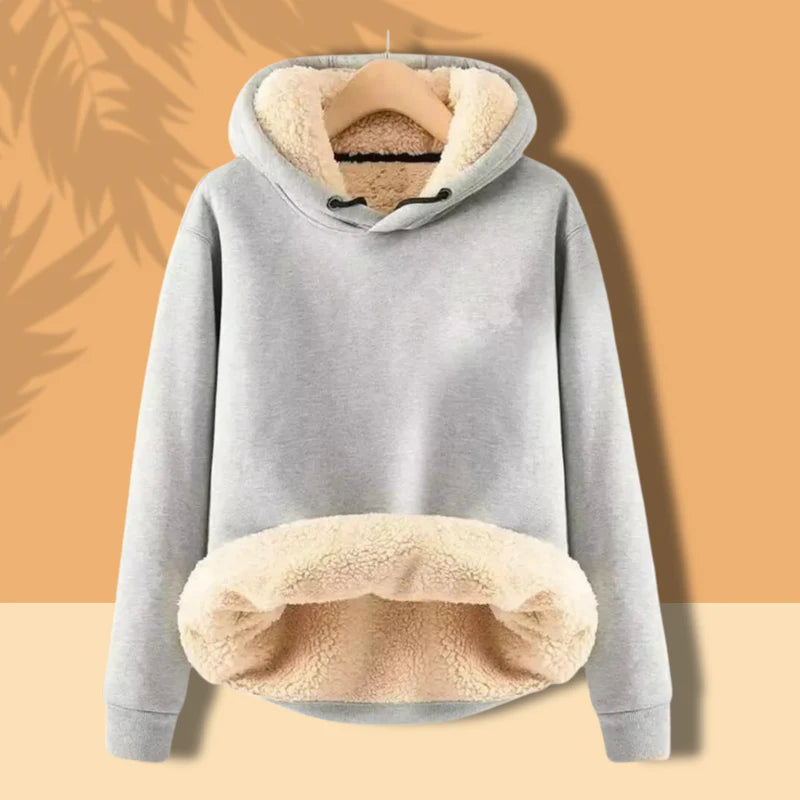 Neiver-Furry Fleece Hoodie