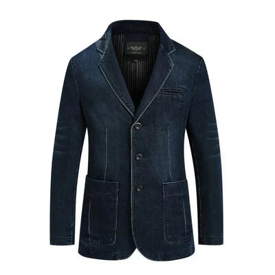 Denim Blazer voor Mannen