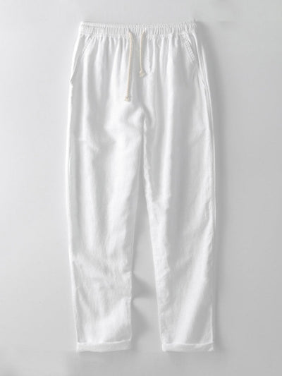 Casual Short Sleeve Shirt and Pants Set for Men