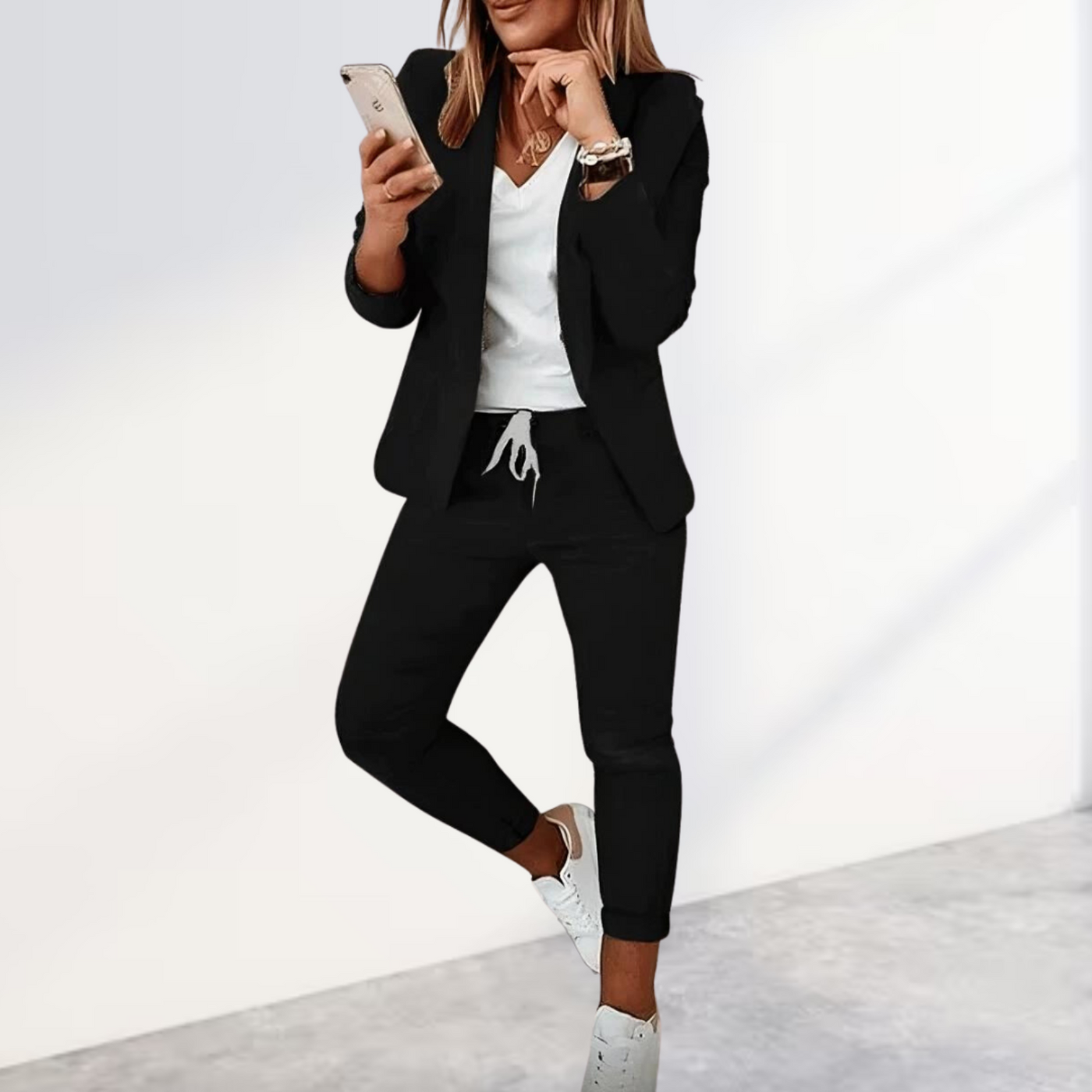 Stijlvolle Blazer & Broek Set voor Dames