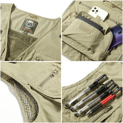 Functionele Multi-Pocket Vest