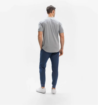 Aura - Flexibele moderne herenpantalon - Huis Van Stijl