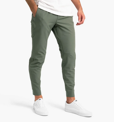 Aura - Flexibele moderne herenpantalon - Huis Van Stijl