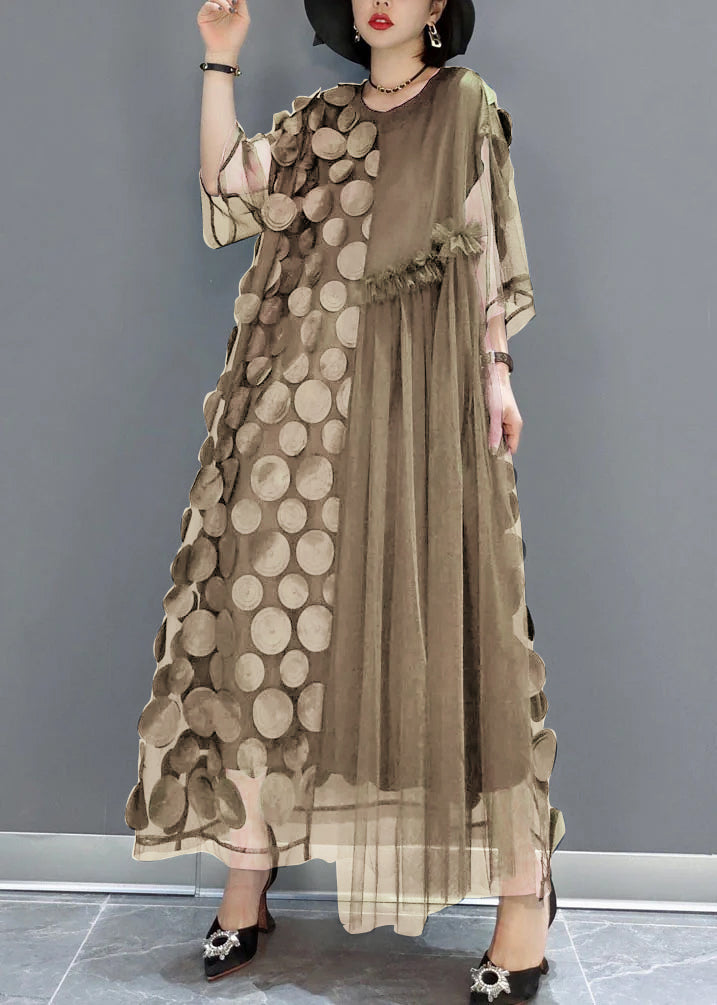 Chic Tulle Asymmetrische Feestjurk voor Dames