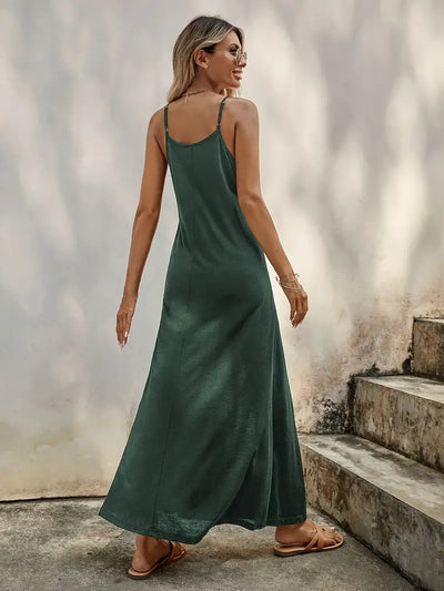 Natalie-Elegante Mouwloze Maxi Dress