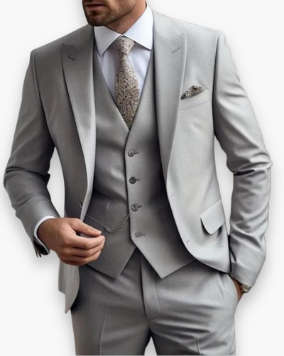 Herenspak 3-delig Slim Fit voor Mannen