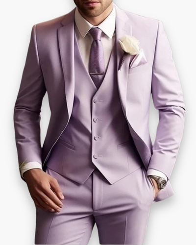 Herenspak 3-delig Slim Fit voor Mannen