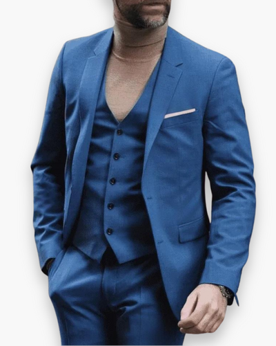 Herenspak 3-delig Slim Fit voor Mannen