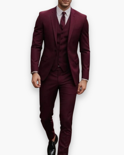 Herenspak 3-delig Slim Fit voor Mannen