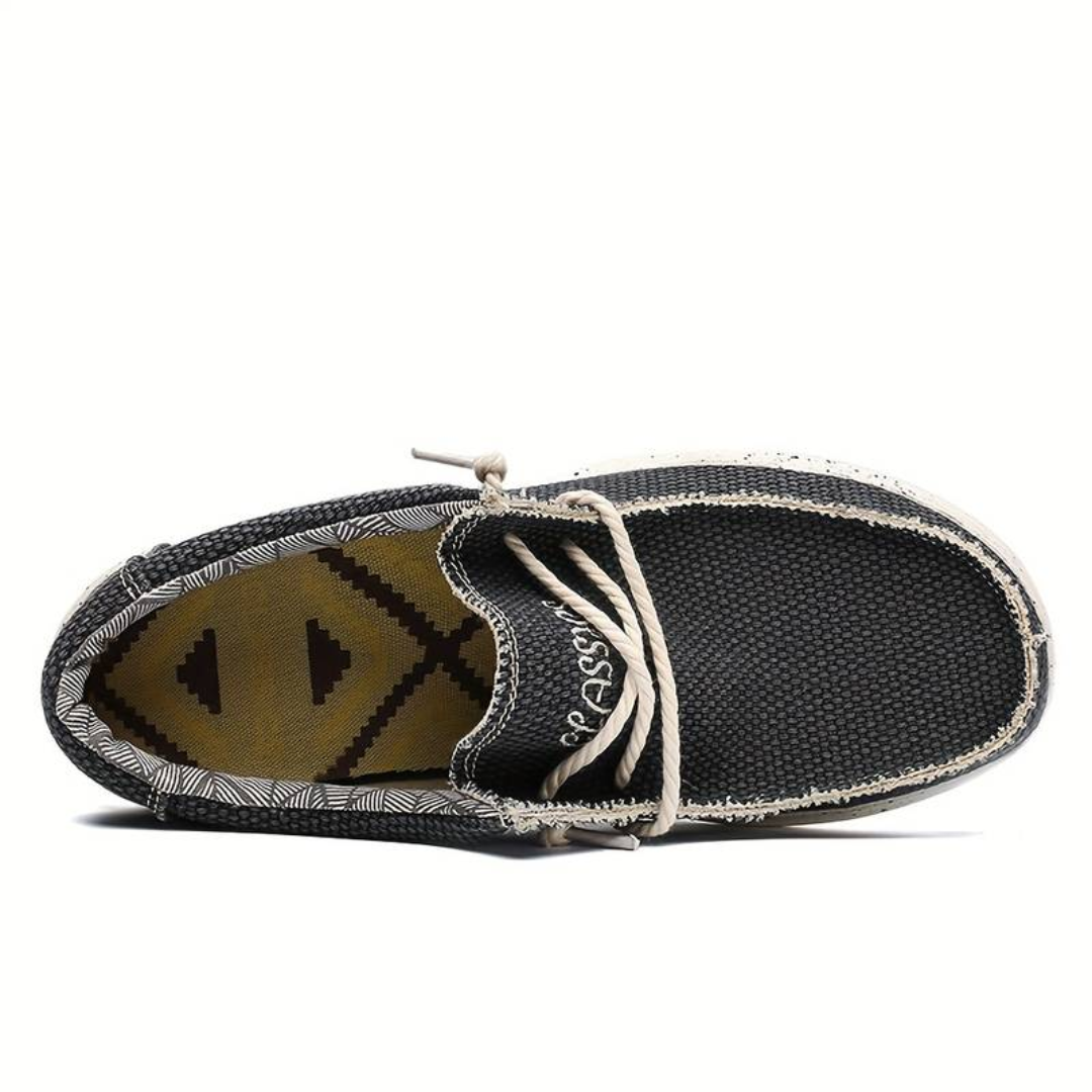 Ademende Canvas Sneakers voor Mannen