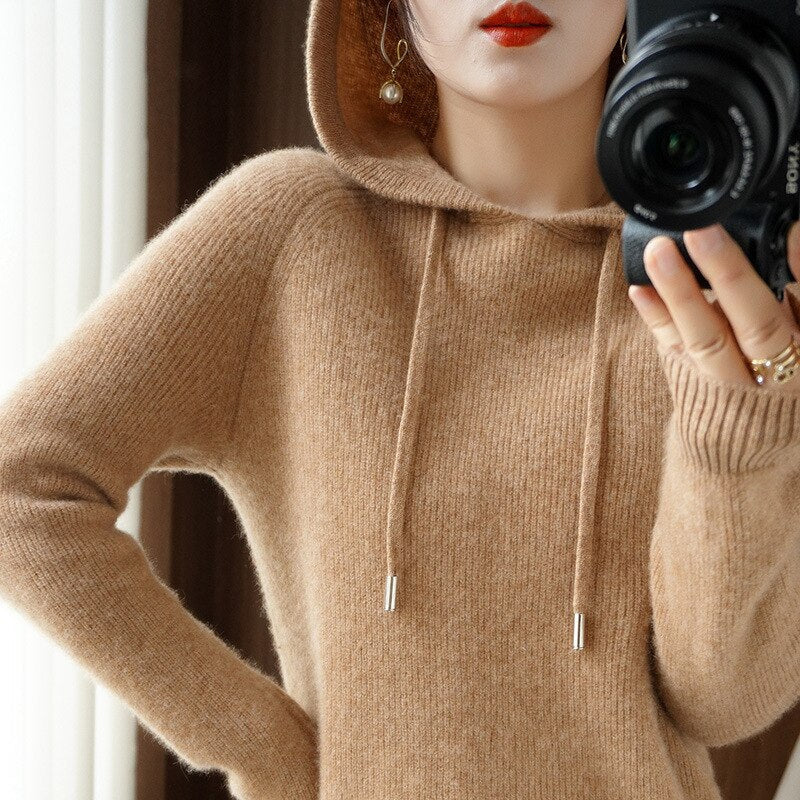 Klassieke Hoodie met Capuchon voor Dames