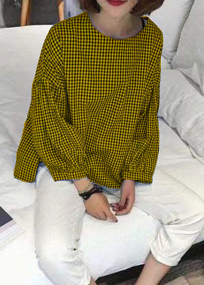Katoenen Blouse met Asymmetrische Snit voor Dames