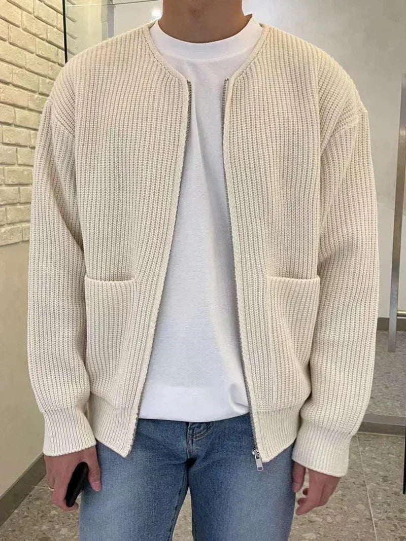 Heren klassieke cardigan