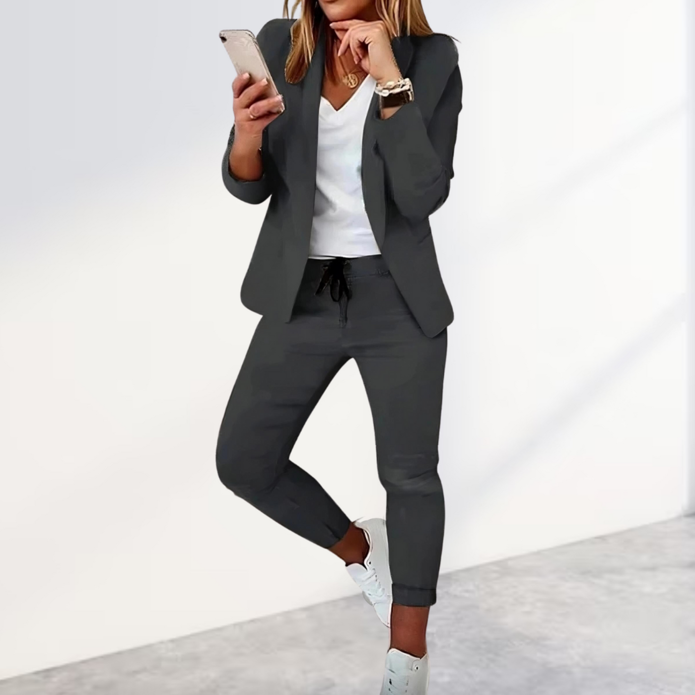 Stijlvolle Blazer & Broek Set voor Dames