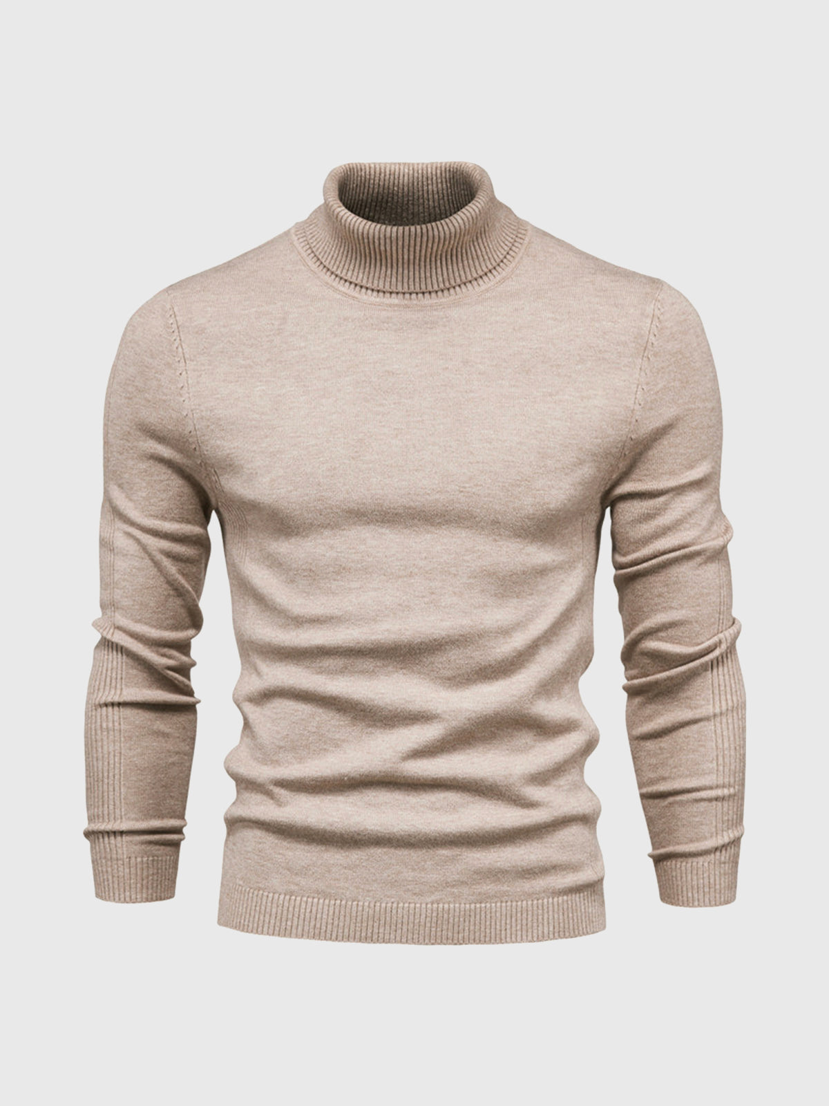 Wollen Rollkragenpullover für Herren