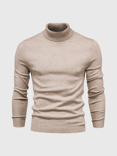 Wollen Rollkragenpullover für Herren