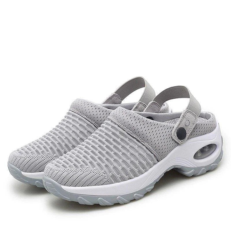 Mesh Slip-On Sandalen voor Dames