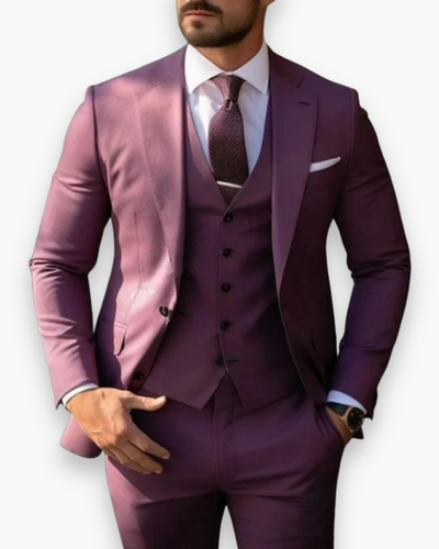 Herenspak 3-delig Slim Fit voor Mannen