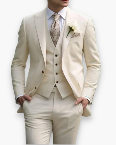 Herenspak 3-delig Slim Fit voor Mannen