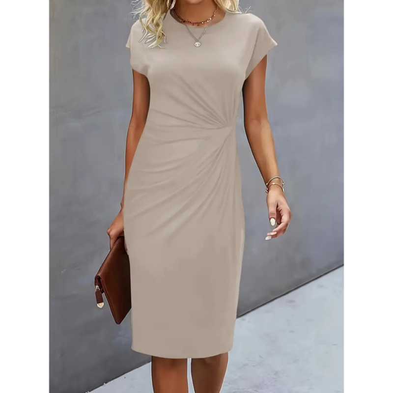 Elegante Mouwloze Midi Jurk voor Dames