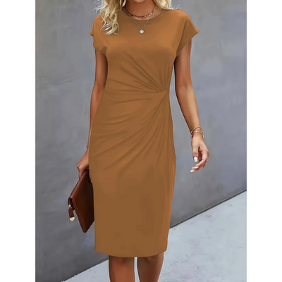 Elegante Mouwloze Midi Jurk voor Dames