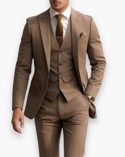 Herenspak 3-delig Slim Fit voor Mannen