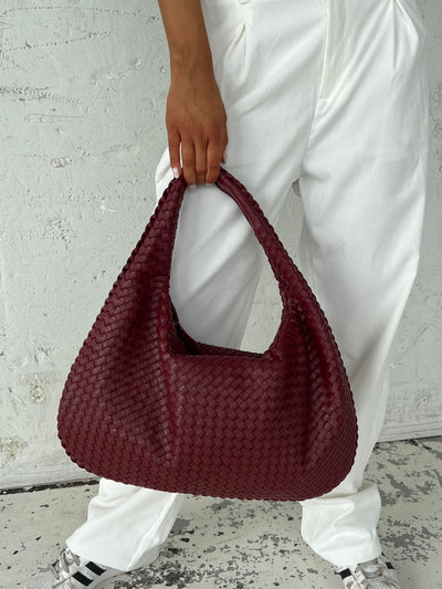 Geweven Crossbody Handtas voor Dames