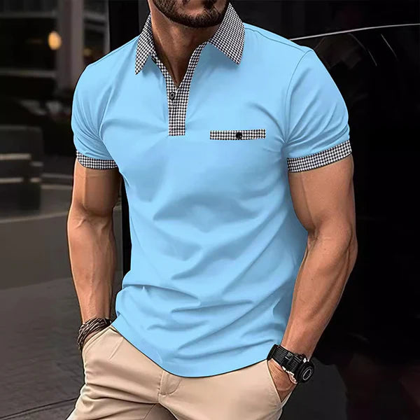 James-Heren Knoopsluiting Polo T-shirt