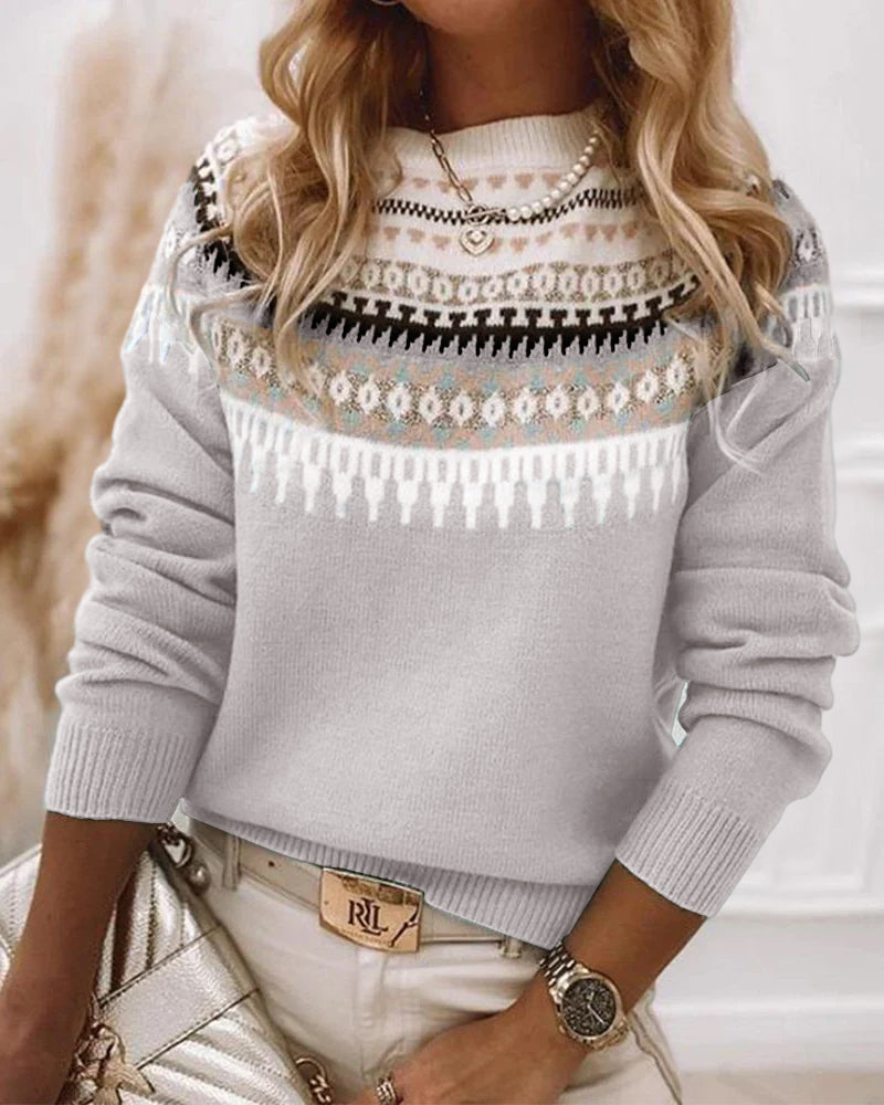 Cashmere-Blend Trui voor Dames