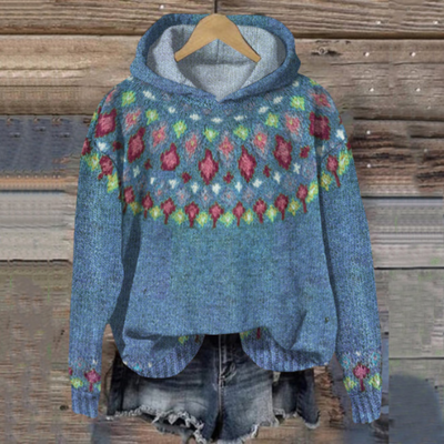 Comfortabele Hoodie met 3D Print voor Dames