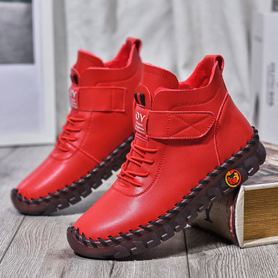 Warme Winterlaarzen met Magische Sluiting voor Dames
