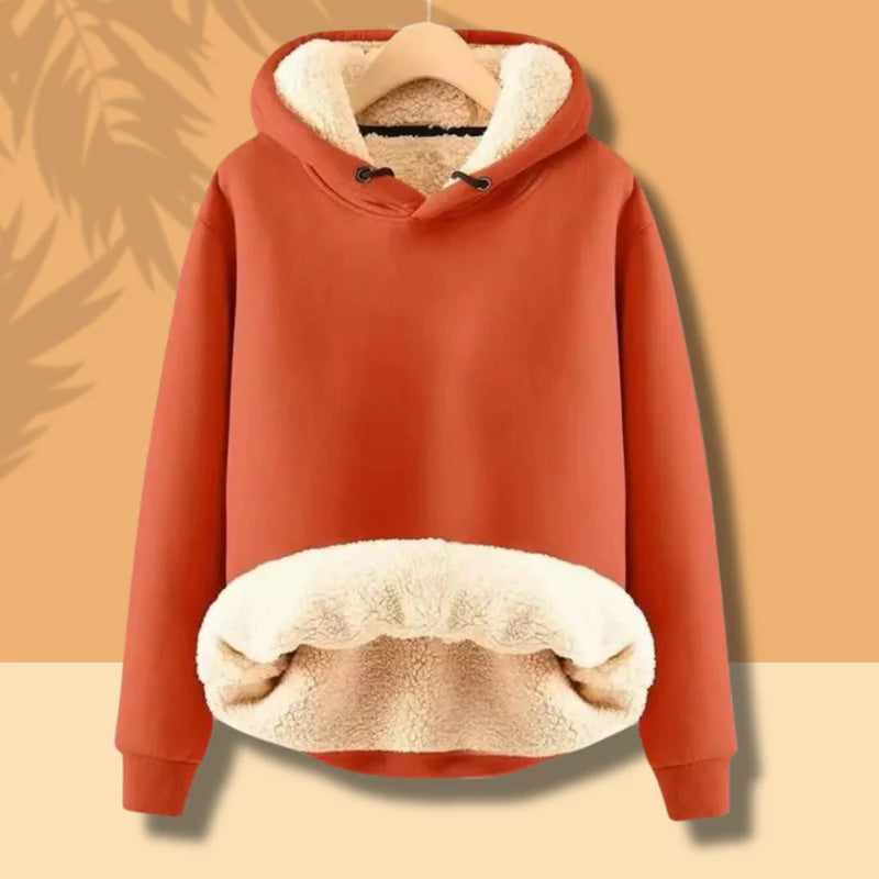 Neiver-Furry Fleece Hoodie