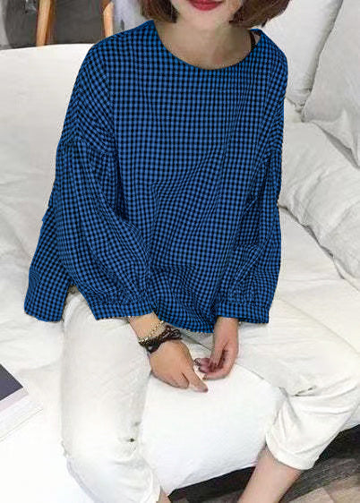 Katoenen Blouse met Asymmetrische Snit voor Dames