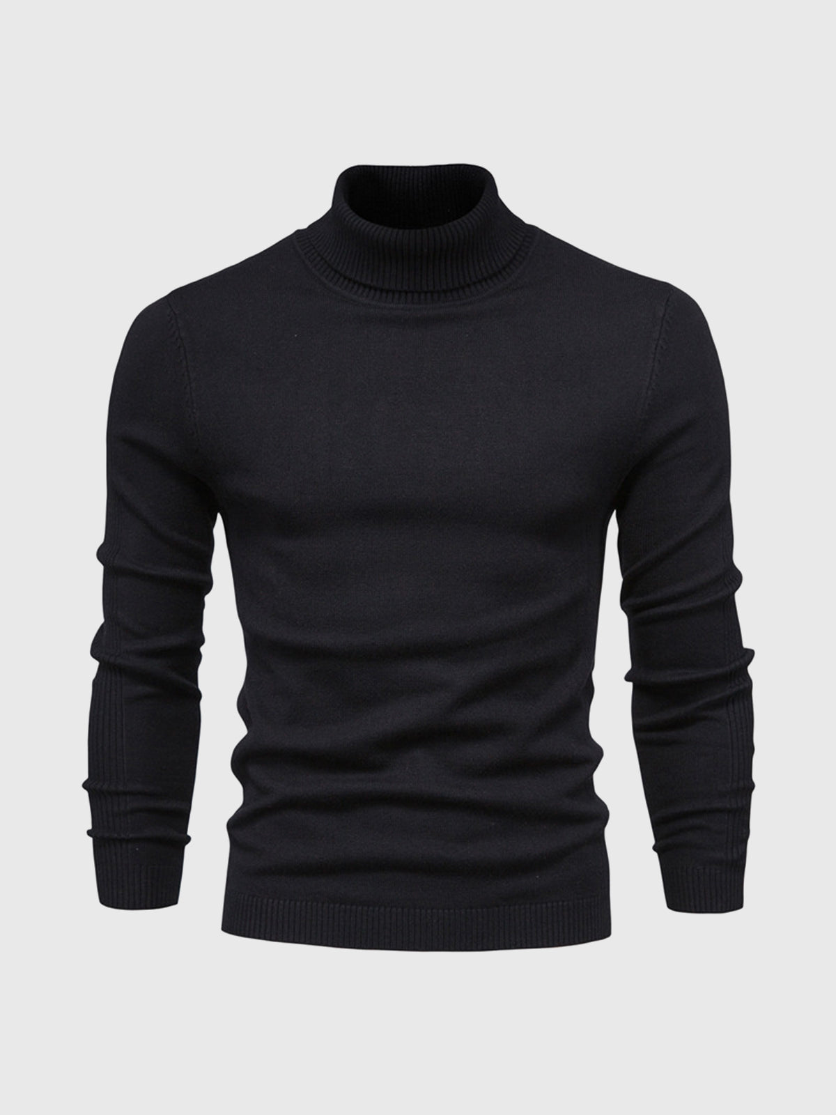 Wollen Rollkragenpullover für Herren
