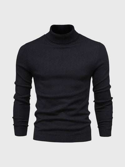 Wollen Rollkragenpullover für Herren