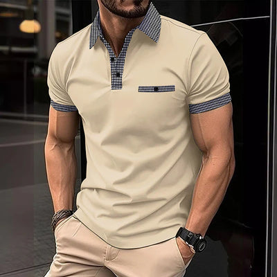 James-Heren Knoopsluiting Polo T-shirt