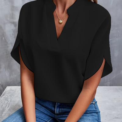 Elegante V-hals Zomerblouse voor Dames