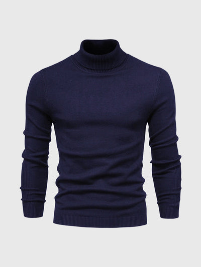 Wollen Rollkragenpullover für Herren