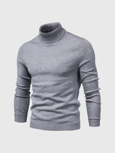 Wollen Rollkragenpullover für Herren