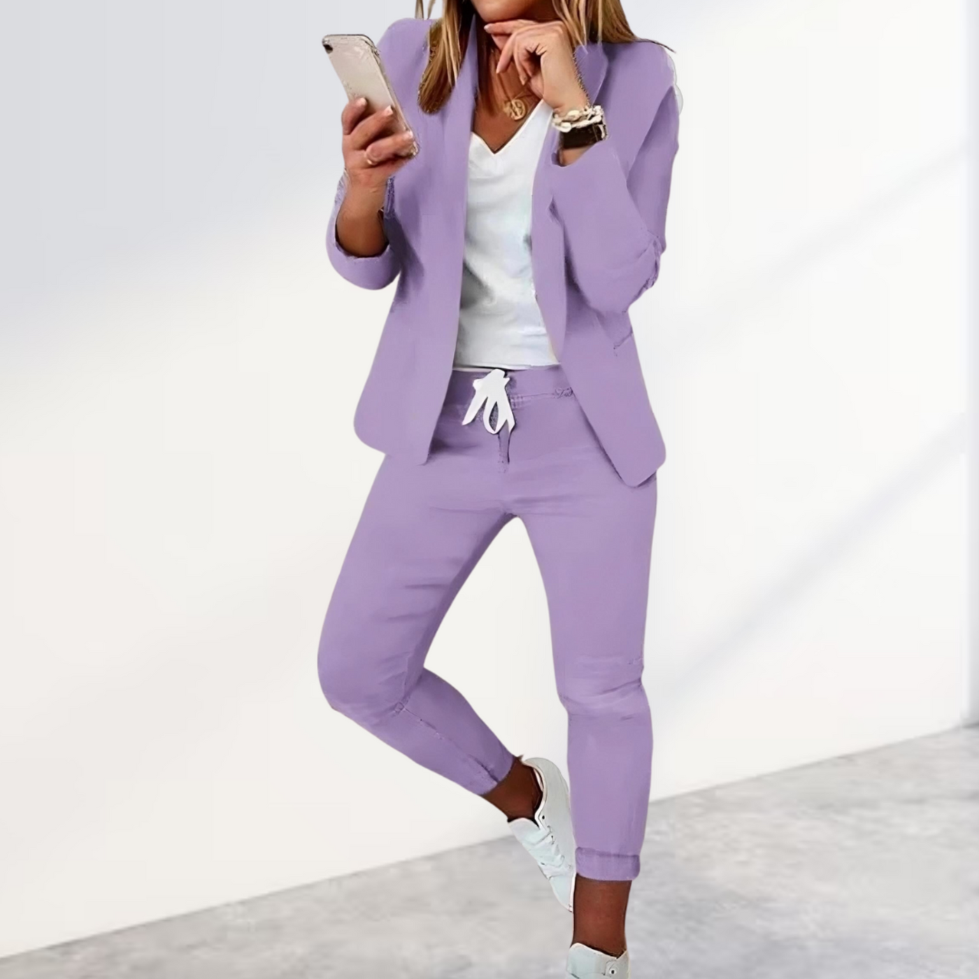 Stijlvolle Blazer & Broek Set voor Dames