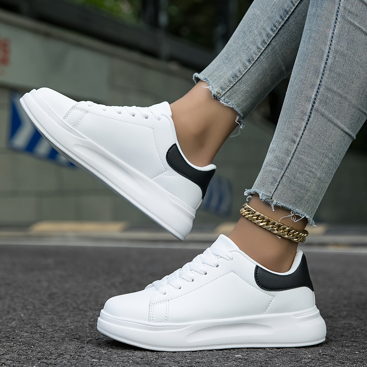 PU Leren Sneakers voor Vrouwen