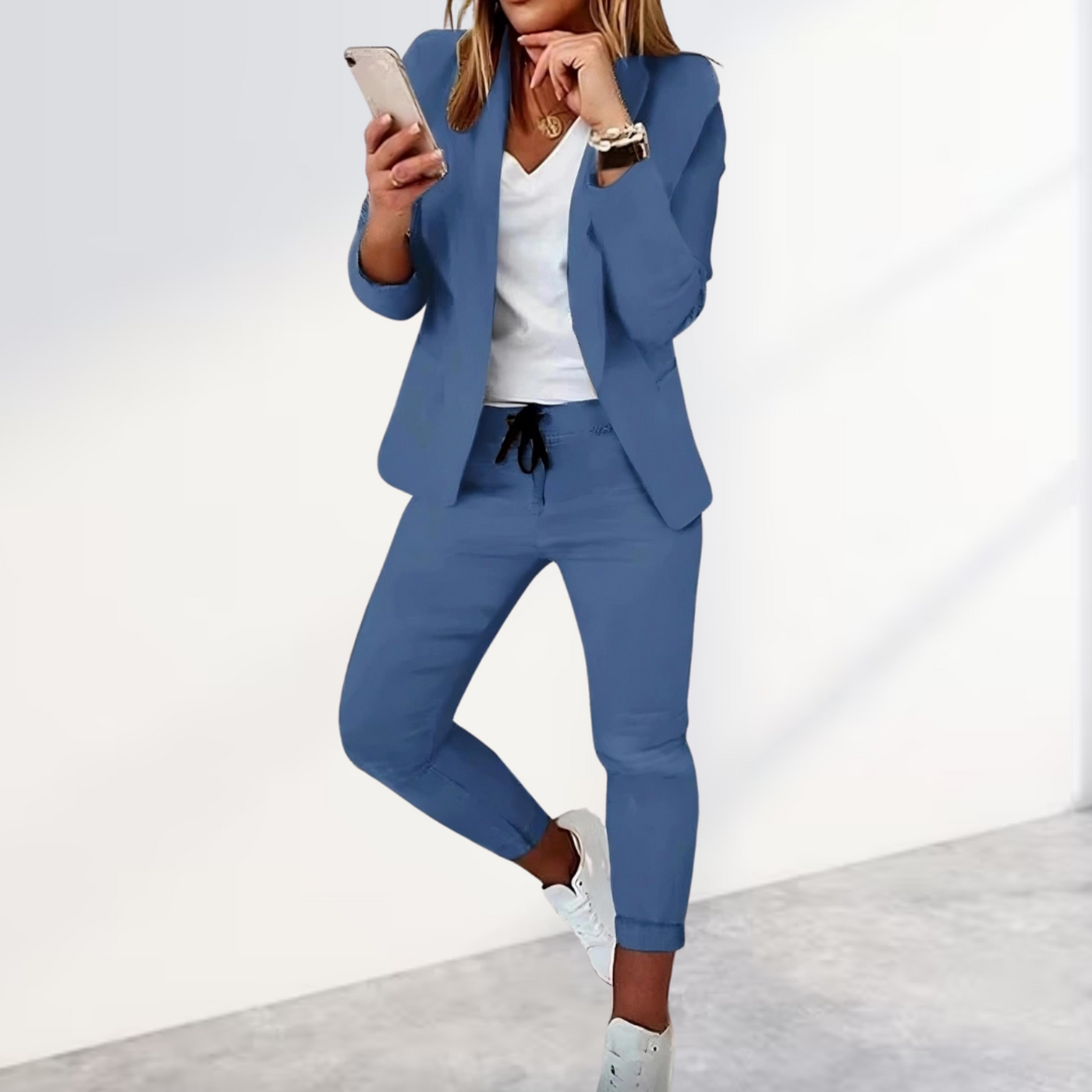 Stijlvolle Blazer & Broek Set voor Dames